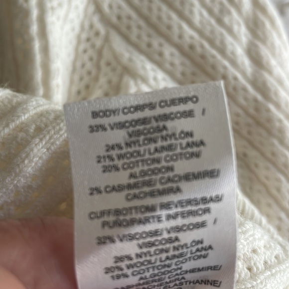 COPY - Square neck Cream sweater Size M. Lucky brand - Picture 5 of 5